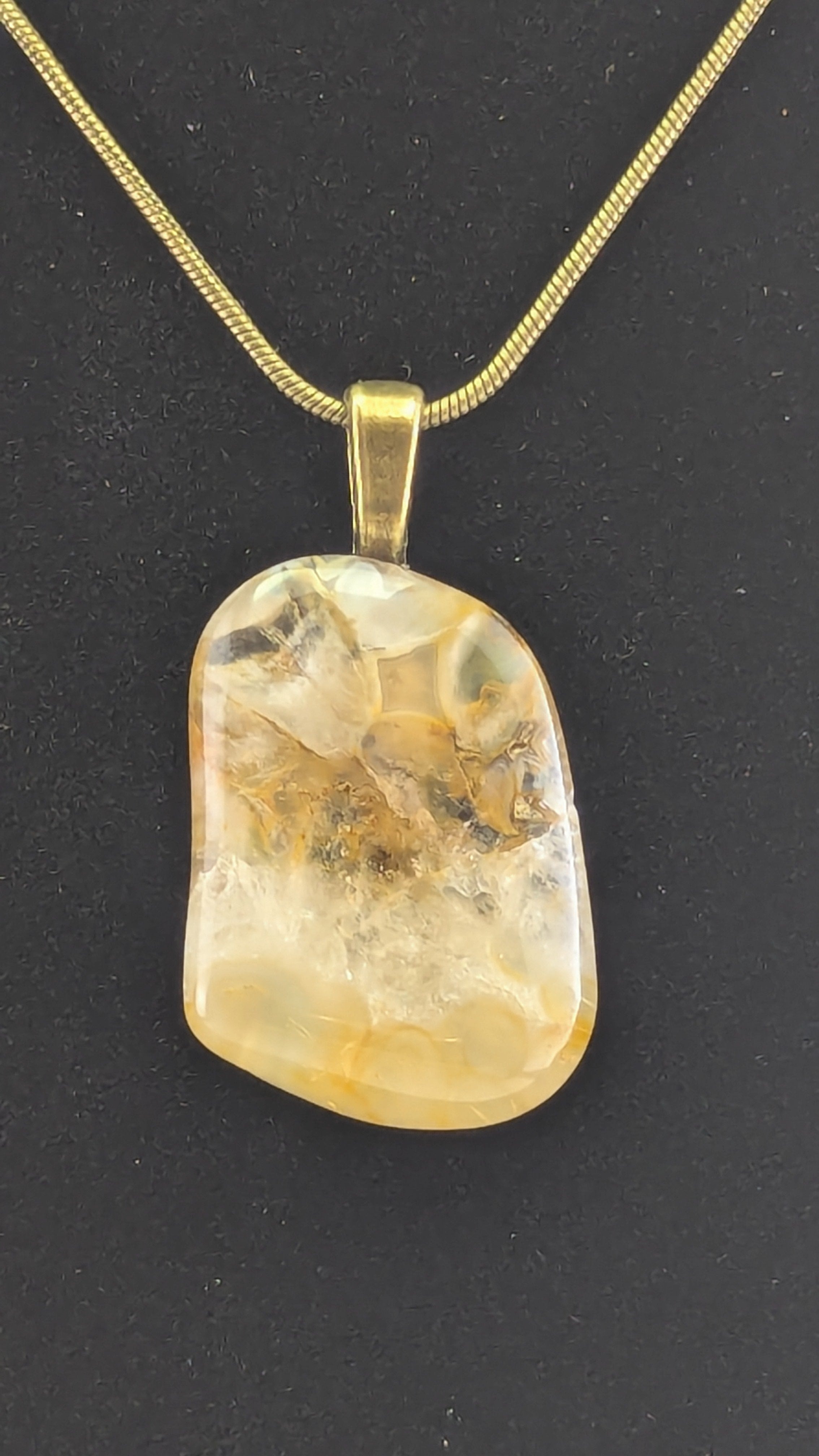 Mossy Agate Pendant