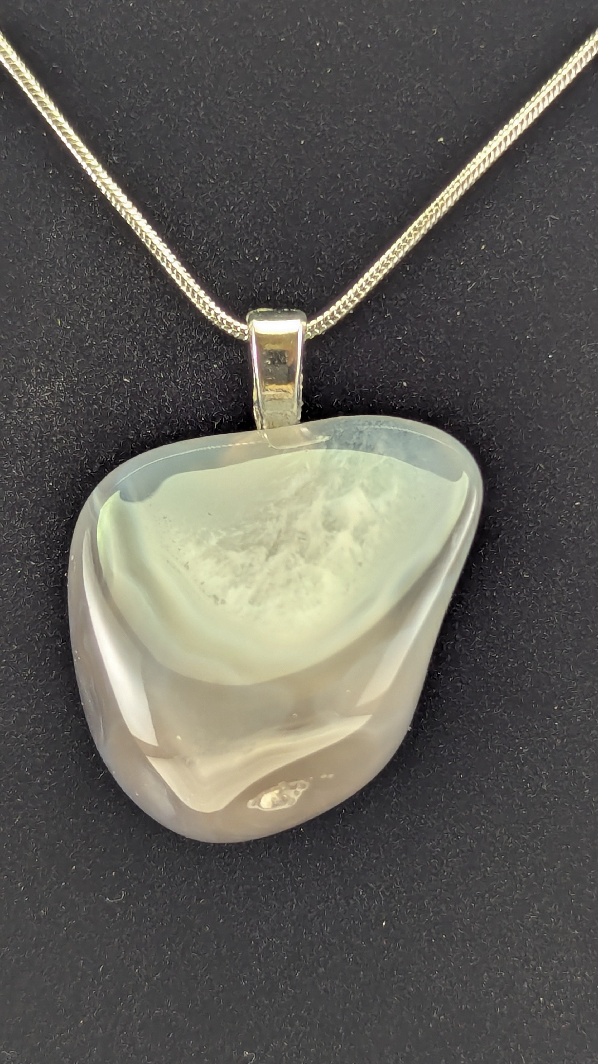 Silicified Agate Pendant