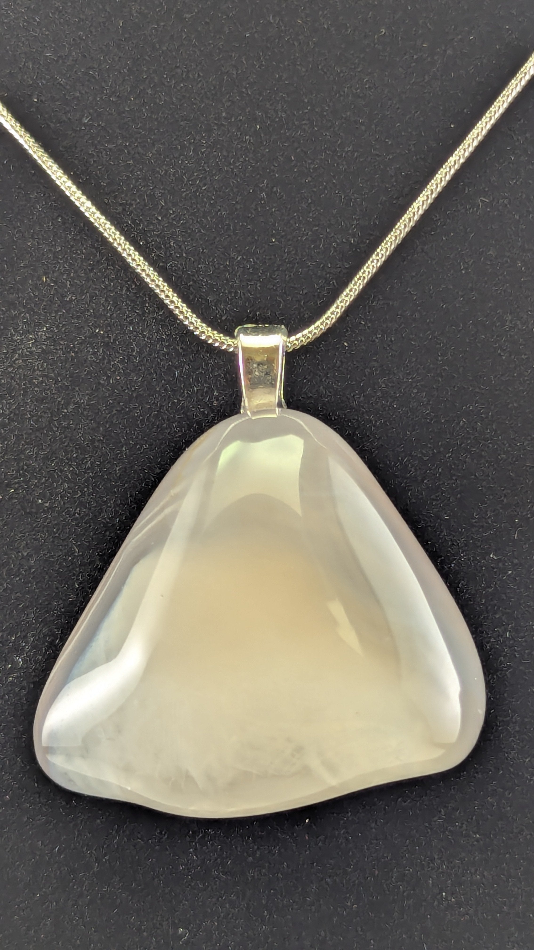 Silicified Agate Pendant