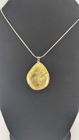 Olive Opal Pendant