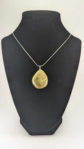 Olive Opal Pendant