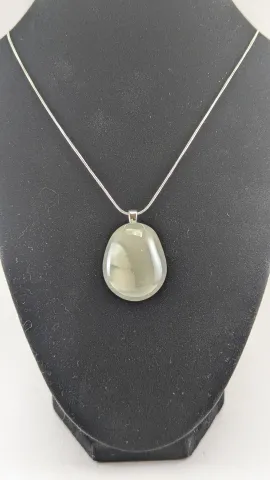 Smoky Chalcedony Pendant