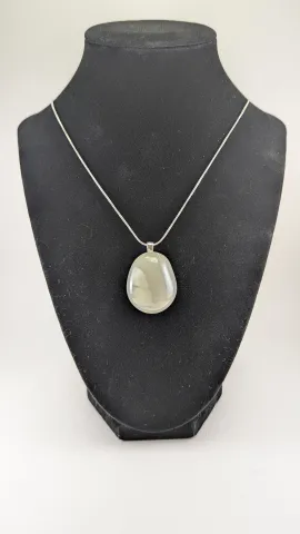 Smoky Chalcedony Pendant
