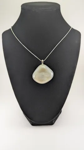 Milky Agate Pendant